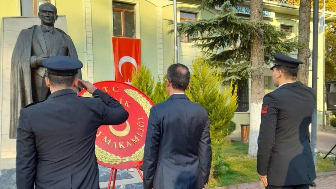 Büyük Önder Gazi Mustafa Kemal Atatürk, Ebediyete İrtihalinin 86. Yıl Dönümünde Törenlerle Anıldı